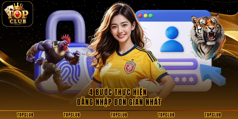 4 bước thực hiện đăng nhập đơn giản nhất